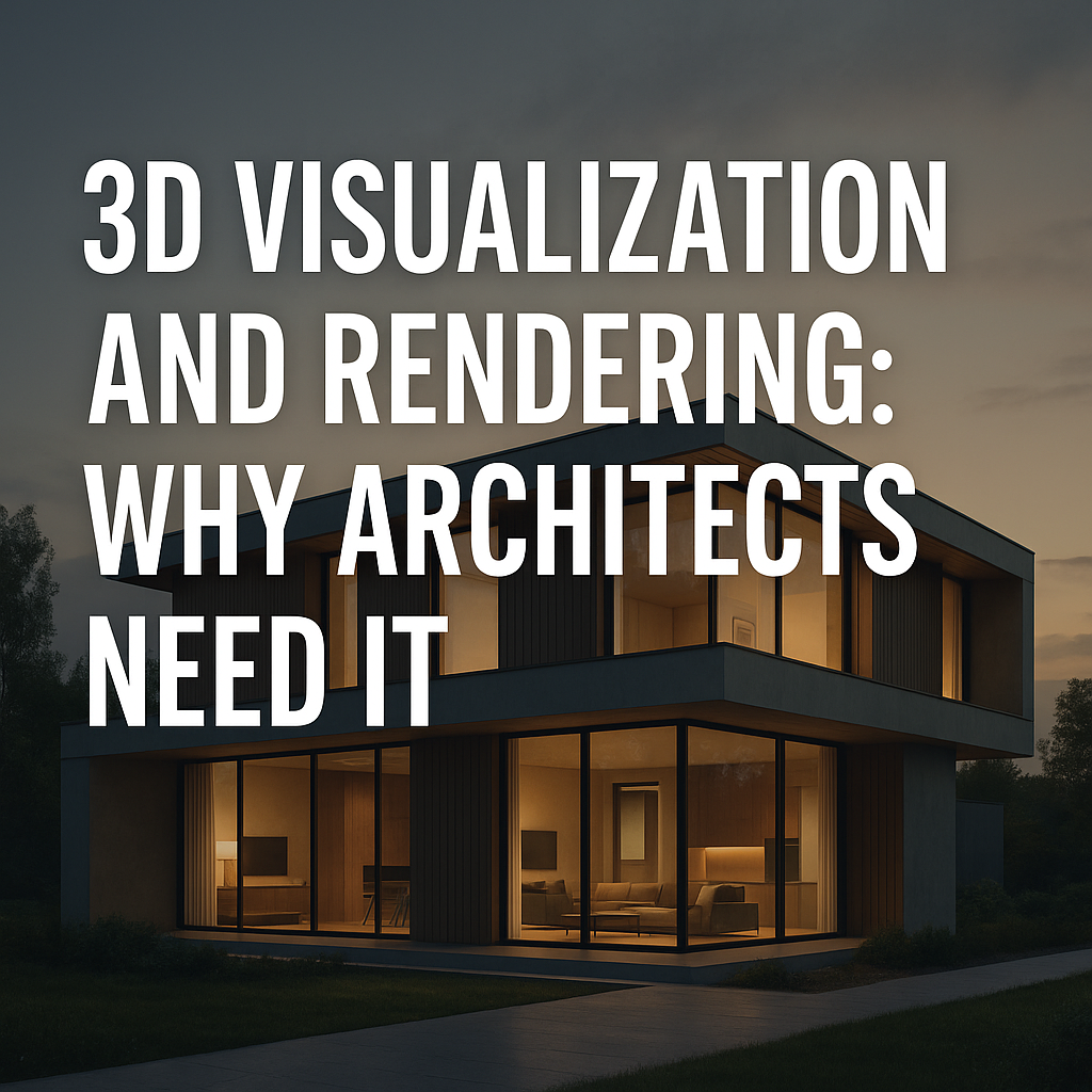 3D Visualization and Rendering: Why Architects Need It